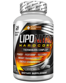 LIPONITRO Diet Pills - Ultra Energy Formula - 120 Tablets