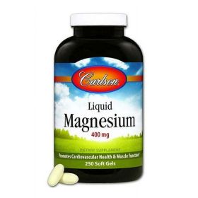 Carlson Liquid Magnesium Softgels, 250 Ct