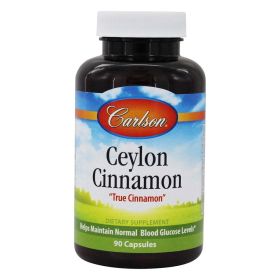 Carlson Ceylon Cinnamon 500 mg 90 Caps